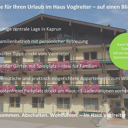 Haus Voglreiter - Inkl Sommerkarte, Zentrale Und Ruhige Lage, Garten Mit Spielplatz Apartment