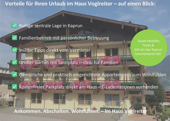 Haus Voglreiter - Inkl Sommerkarte, Zentrale Und Ruhige Lage, Garten Mit Spielplatz 公寓